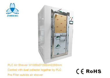 A unidade do chuveiro de ar da sala de limpeza de ROHS conecta com o controle do coletor de poeira pelo PLC e pelo tela táctil