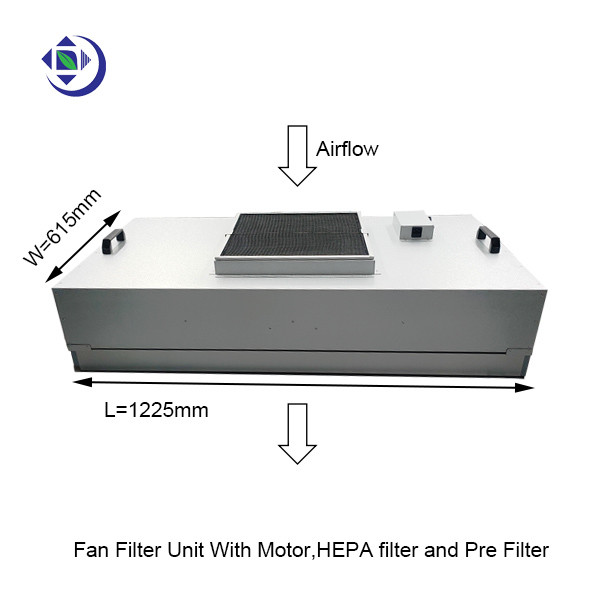 4x2 a unidade de filtro do fã dos pés HEPA com motor, filtro de HEPA e filtra pre para o quarto desinfetado 0