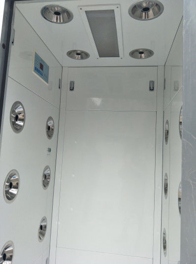 Chuveiros de ar verticais do quarto desinfetado com controle de portas de alumínio do balanço pelo painel de controle de IC 1