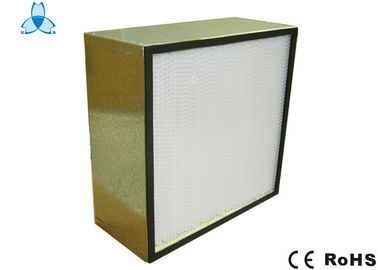 Quadro de madeira de filtro de ar do quarto desinfetado HEPA com o separador de papel 610x610x150mm da folha