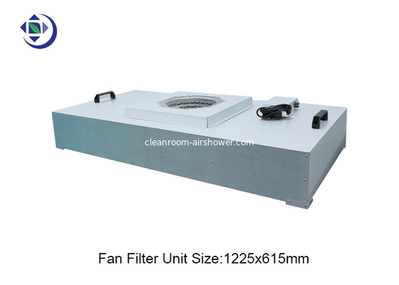 Unidade de filtro do fã da embalagem HEPA FFU do Galvalume para o teto da sala de limpeza, com o motor de C.A. de baixo nível de ruído