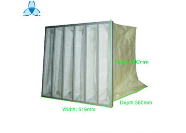 comprar Filtro de ar 619*360*592mm do bolso da fibra sintética para o filtrado a poeira Partcles online manufacture