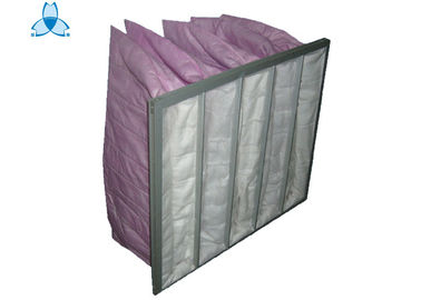 comprar Filtro de ar não tecido médio da eficiência F7 com 5 bolsos, 595*595*500 online manufacture