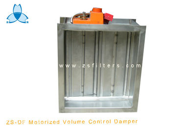 comprar Tipo manual de alumínio do retângulo dos amortecedores do controlo aéreo do volume para o sistema da ATAC online manufacture