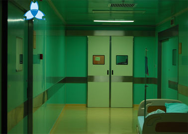 comprar Filtro de ar automático do hospital, portas deslizantes do hospital dobro da folha para a porta do hospital ICU online manufacture