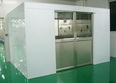 comprar Túnel do sistema do chuveiro de ar da sala de limpeza da indústria com as portas deslizantes automáticas da largura 1800 online manufacture
