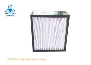 comprar O estojo compacto alto galvanizado HEPA do fluxo de ar do quadro H13 H14 filtra NÃO o separador online manufacture