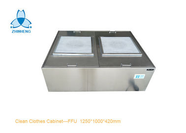 comprar Capa limpa FFU do fluxo laminar do armário da roupa da classe 100 da unidade de filtro do fã SS304 na parte superior online manufacture