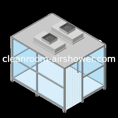 comprar Espessura Ajustável 40-70mm Sala Limpa Modular 220v Energia Incluída Fabricação em linha