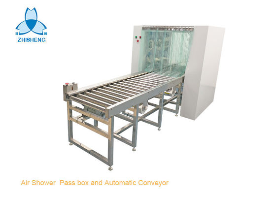 comprar Caixa de passagem de aço do chuveiro de ar da sala de limpeza e transporte de rolo automático online manufacture