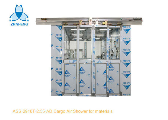 comprar Passando materiais e túnel do chuveiro de ar da carga dos bens com as 4 auto portas deslizantes da folha online manufacture