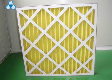 Do papel filtro de ar amarelo pre para o meio - filtros da eficiência ou filtros de Hepa