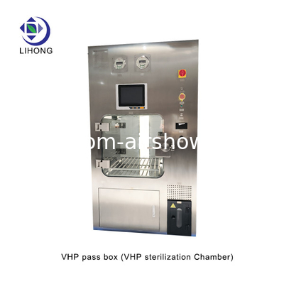Instalação vertical VHP caixa de passagem do chuveiro de ar com 2 kW de potência para esterilização