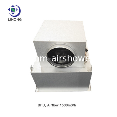 Unidade de filtro de sopro de tensão 220V com fluxo de ar de 1500 M3/h e nível de ruído ≤ 60 dB
