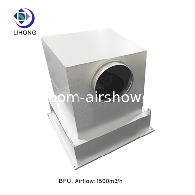 Filtro BFU de aço galvanizado 756mm x 756mm x 785mm para um ambiente de trabalho limpo e seguro