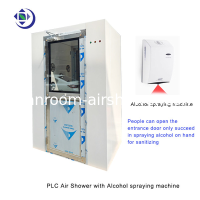 Duche de ar de sala limpa 380v Equipamento essencial para manter um ambiente de trabalho limpo e seguro