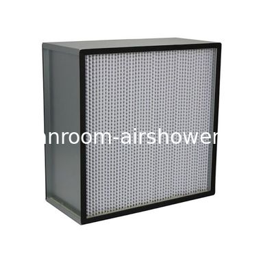 H12 HEPA Air Filter Customized Size Initial Pressure Lower Than 120 Pa