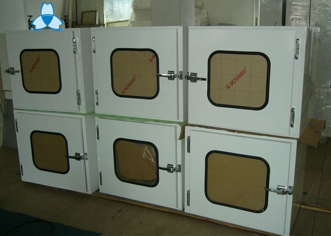 Caixa de passagem do equipamento do hospital/passagem dinâmicas através das caixas para quartos desinfetados 500*400*500mm 0