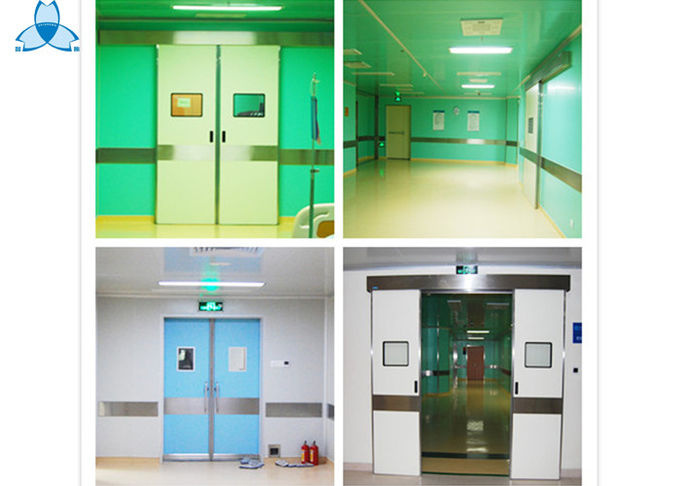 Portas dobro do hospital bonde de aço inoxidável do filtro de ar do hospital para a sala de hospital 2