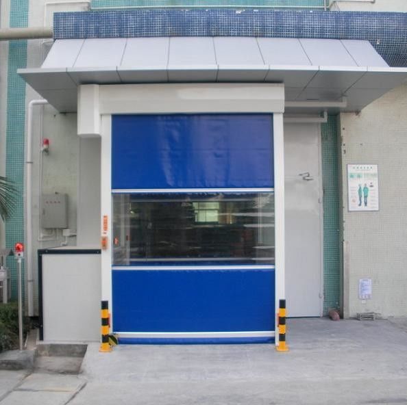 Auto porta de alta velocidade antiestática do obturador do PVC/porta do rolo velocidade rápida para a oficina da fábrica 2